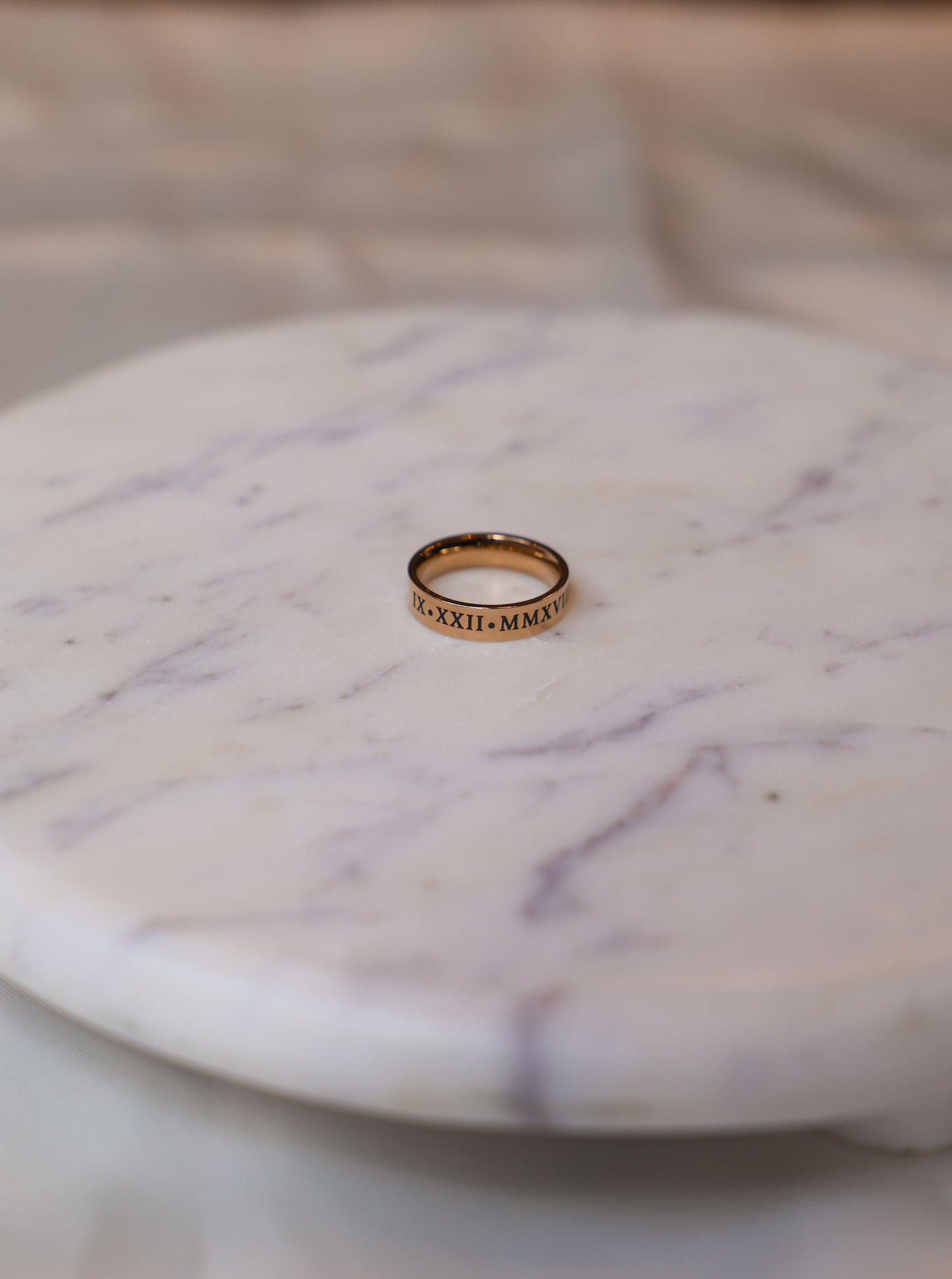 Personalized Engraved Ring