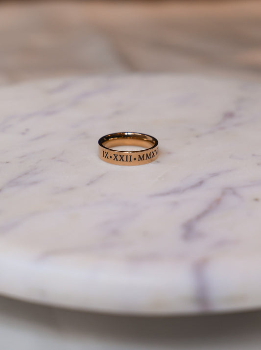 Personalized Engraved Ring